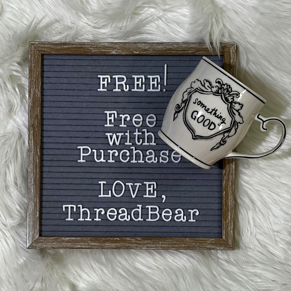 ✶FREE✶ Molly ♛ Hatch {Anthro} Something Good Coffee Mug | Anthropologie Tea Cup